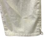 Nine West  White Chrystie Stretch Denim Capri Jeans Womens Plus Size 14 Photo 3