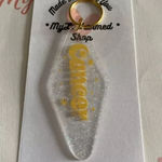 Handmade Cancer ♋️ Horoscope Sign Motel Style Keychain Photo 0