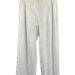J.Crew Womens White Linen Blend Wide Photo 0