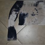 Lush Clothing Lush Womens Size Large Blue Tie Dye Crop Top Shirt Photo 3
