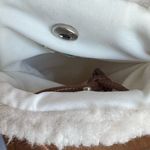 Aerie  Sherpa Fleece Crossbody Bag – Cream Shearling Style‎ O/S Boho preppy Photo 2