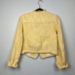 CAbi style #339 yellow tweed Daisy jacket size small Photo 9