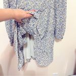 Bohme  floral chiffon tiered boho dress sz L fully lined Photo 10