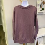 Calvin Klein NWT Performance Mauve and Glitter Logo Sweat Shirt Plus Size 2X Photo 2