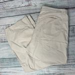 Woolrich  Pants Womens Beige Stone Hiking Cargo 100% Cotton Ankle Pants Size 16 Photo 3