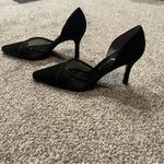 Nina  Black Pointed Toe Dressy Heels Women’s Size 6.5 Photo 5