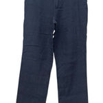 Lilly Pulitzer  Pants Wide Leg 100% Linen Sz 2 Blue Pull On Resort Coastal #O8-4 Photo 0