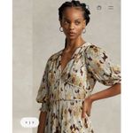 Ralph Lauren Polo Floral Pleated Satin Dress Spring Buttercup Floral size 4 Photo 11