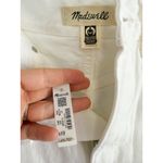 Madewell  | NWT The 1997 Denim Bermuda Short in Pure White | Sz 27 Photo 6