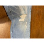 Seven7  Fashion Jeans Women 14 Distressed Light Wash Cropped Western Boho Fringe Photo 9