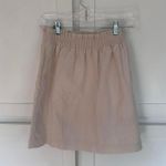 J.Crew cream linen paper bag skirt size 2 Photo 1