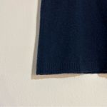 J.Crew  Cashmere Short Sleeve Crewneck Sweater Top Navy Blue Size Medium Photo 1