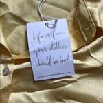 Show Me Your Mumu  Yellow Button Down Shirt Photo 2