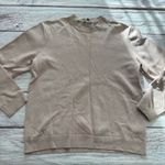 COS  Wool Cotton Pullover Unisex Beige Size EU Large Photo 1