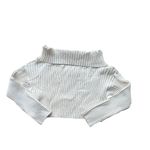 SOVERE STUDIO Exhale Cream off the shoulder crop sweater M Size M Photo 2