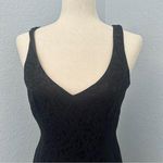 JAYGODFREY Size 8 Black Brocade Back Zip Scoop Neck Mini Dress LBD cocktails Photo 1