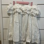 Free People  Have A Thing For You White Strapless Mini Dress Photo 2