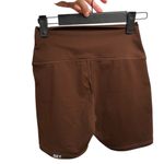 Set Active  Luxform Brown High-Waisted Shorts Photo 3