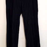Banana Republic  Stretch Wool 6 33x33 Pinstriped Lined Dress Pants Photo 0