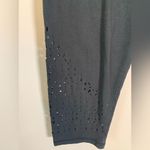 Victoria's Secret Victoria’s Secret black cut out Capri yoga pants size L Photo 7