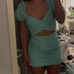 Blue Cutout Dress Size XS Photo 0