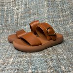 Ancient Greek Sandals Women's Preveza Comfort Leather Slip On Sandals in All Tan Size 5 Photo 1