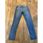 Hudson Womens Size 27 Muse Crop Skinny Jeans 5 inch Cuff Medium Wash Blue Photo 4