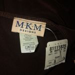 MKM Designs  brown & beige 3/4 sleeve dress Photo 4