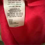 Anthropologie  Maeve Melbourne Linen Summer Swing Dress Pink Photo 5