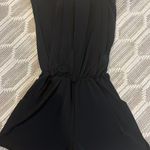 Ariella Black Romper With Pockets Photo 0