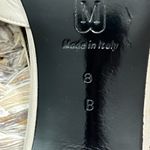 Bruno Magli Taupe &‎ Pewter Italian Leather Slingback Pump Size 8 Photo 9