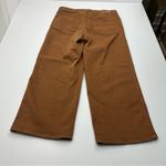 Judy Blue High Rise Control Top Wide Leg Crop Jean Camel Brown Size 13 / 31 Photo 14