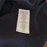 Michael Kors Women’s Blouse with Gold Ziipper Front in Navy Blue Size L Photo 4