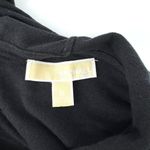 Michael Kors Lightweight Pullover Hoodie Black with Gold Accents Size XL Photo 5