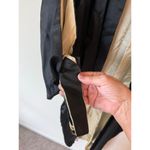 Vtg Black Embroidered Kimono Robe Dragon Mt. Fuji Japan Scene Unisex One Size Size undefined Photo 3