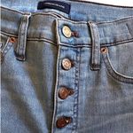 J.Crew Womens Light Wash High-Rise Toothpick Raw Hem Jeans Size 27 Photo 3