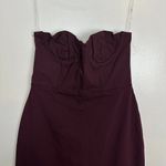 House Of CB  Lucia Strapless Corset Maxi Dress in Grape Size Large Photo 4