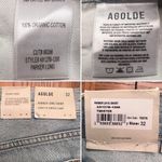 AGOLDE Parker Loose Fit High Rise Vintage Long Denim Shorts in Twister Size 32 Photo 15