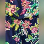 City Studio Floral Romper size XL Excellent Condition Blue Photo 3