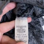 Free People Shades of Cool Off the Shoulder Blouse Top Floral Gray Size Small Photo 5