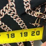 Kasper  open cardigan top with chain link metallic detailing in size large. EUC. Photo 5