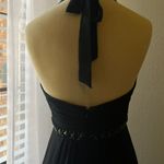 Dave and Johnny floor length formal dress with ieweled halter detail size 1/2 Photo 5