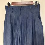 Eshakti Cotton Denim Palazzo Pants Photo 2
