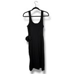 Pact Black Midi Dress Sleeveless Wrap Tie Casual Comfortable Everyday M Size M Photo 3