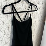 Aerie  Offline Exercise Dress Black Cross Back Photo 5