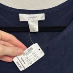 cj banks NWT C.J. Banks Sweater Tank in Navy Blue - Size 1X Photo 2