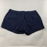 Old Navy  Dark Pinstripe Linen Blend Pull On Shorts L Photo 4