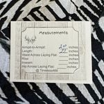 DKNY  Print Knot Cutout T-Shirt in Black White Combo Soft Short Sleeves SZ M #189 Photo 8