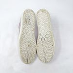 Stuart Weitzman [] Daryl Pink Metallic Snake Embossed Leather Sneakers Size 8.5 Photo 11