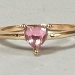 Gold Pink Heart Photo 0